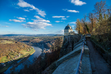 Auf der Festung Königstein