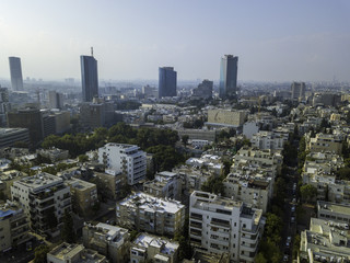 central Tel Aviv, Habima Theatre, Heihal Hatarbut, National Theatr, edge of Rothschild blvd,...