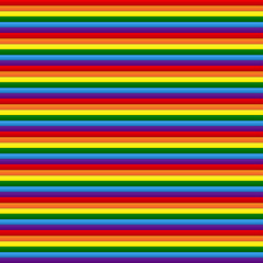 Vector Lgbt Rainbow Flag. Gay Colors.