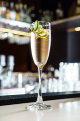 cocktail in the bar
