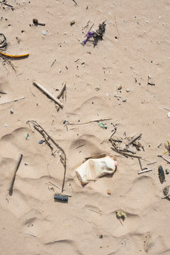 Dirty beach