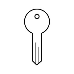 key access tool business button icon vector illustration