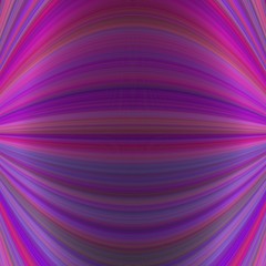 Abstract symmetrical motion background from thin curved lines in purple tones - vector graphic design