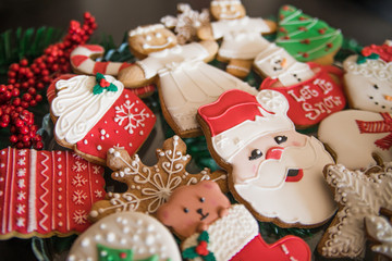 Various Gingerbread Cookies