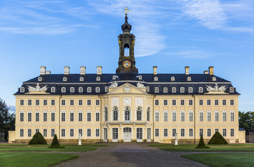 Fototapeta na wymiar Hubertusburg - a Baroque palace in Saxony