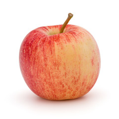 Red apple isolated on white background cutout