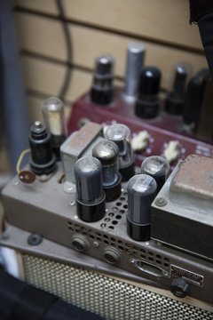 Vintage guitar amplifier