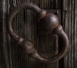 Poignée église