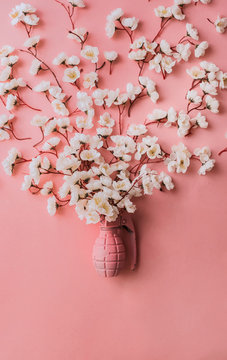 Explosion of flowers.