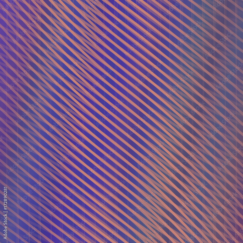 Poster geometrical abstract background - graphic design from gradient diagonal stripes