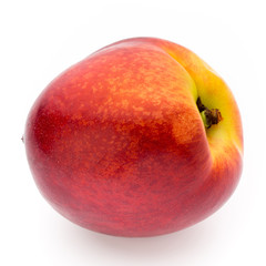 Peach. Fruit with isolated on white background.