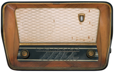 Old radio cutout