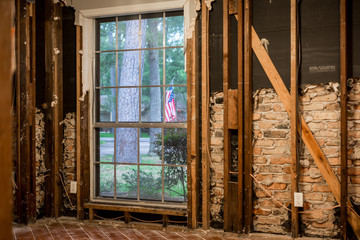 Inside a home flooded by Hurricane Harvey 