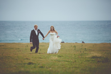 Happy Couple Just Married