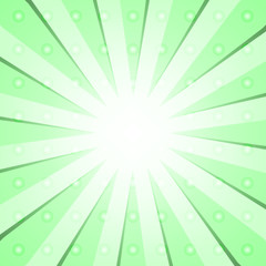 green radial background
