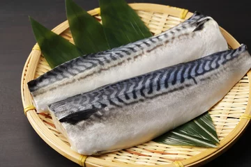 Rolgordijnen 鯖　Mackerel © Nishihama