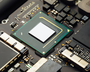 cpu processor of an laptop