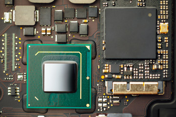 cpu processor of an laptop