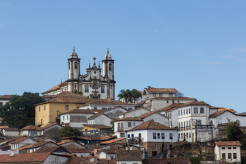 Fototapeta na wymiar CIdade de Ouro Preto, Minas Gerais, Brazil
