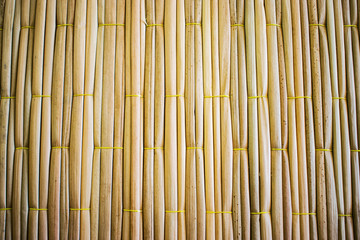 Close-up Thai papyrus mat texture. Thailand handmade product.