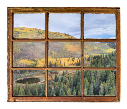 Fototapeta fall colors in Colorado Rocky Mountains