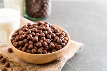 chocolate cereal bowl