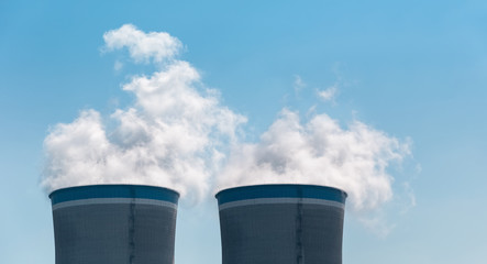 cooling tower closeup