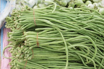 long bean in the market