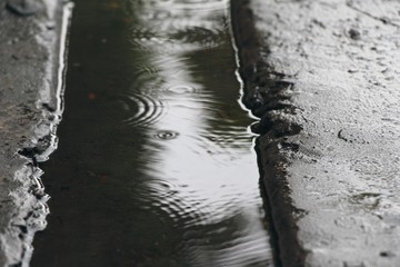 Obraz premium Water with light and shadow