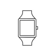 Vector of hand watch icon
