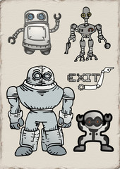 creative robots illustraiton