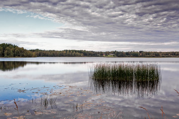 Reflections of the Autumn Lake