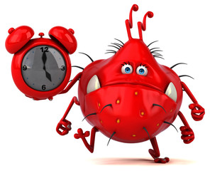 Fun germ - 3D Illustration