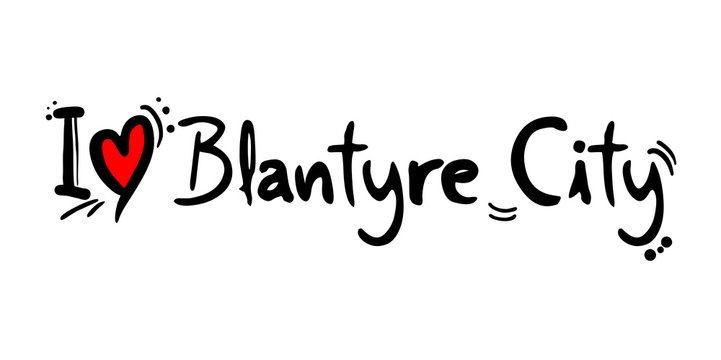 Blantyre City love message