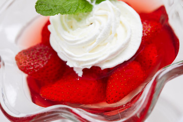 strawberry dessert