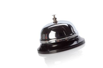 Service bell isolated white background