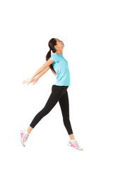 Fototapeta premium Asian fitness woman