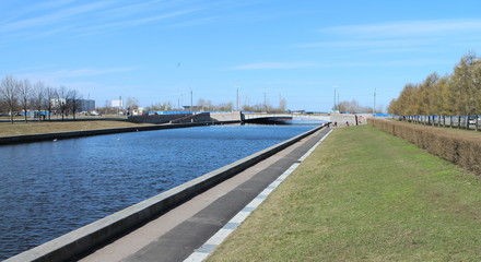 River embankment