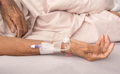 Receiving blood in patients