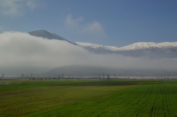 Albanie, entre Fier et Tepelene, vers Gjirokaster
