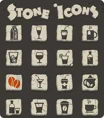 drinks icon set