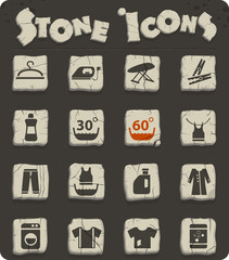 laundry icon set