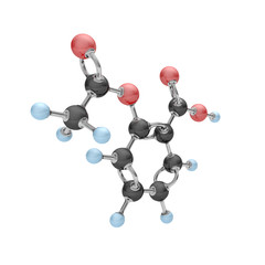 Acetylsalicylsäure ASS Molekül Modell
