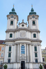 Fototapeta na wymiar The Minorite Church in Eger, Hungary