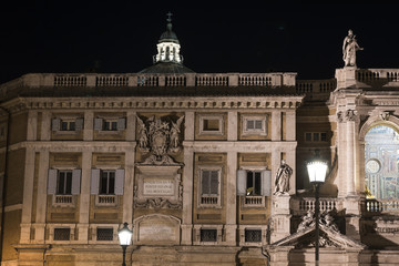 Obraz premium Beautiful and famous Basilica of Santa Maria Maggiore in Rome, Italy