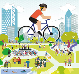 Parklife, Cycling