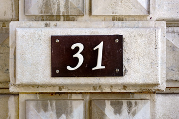 Obraz premium Number 31