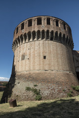 Fototapeta na wymiar Imola (Bologna, Italy): the castle
