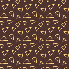 Fototapeta na wymiar Seamless vector texture with painted triangles