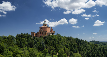 Sanctuary of San Luca at Bologna (Italy)